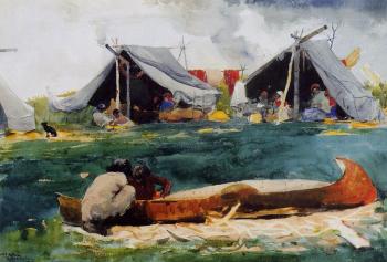 Winslow Homer : Montagnais Indians